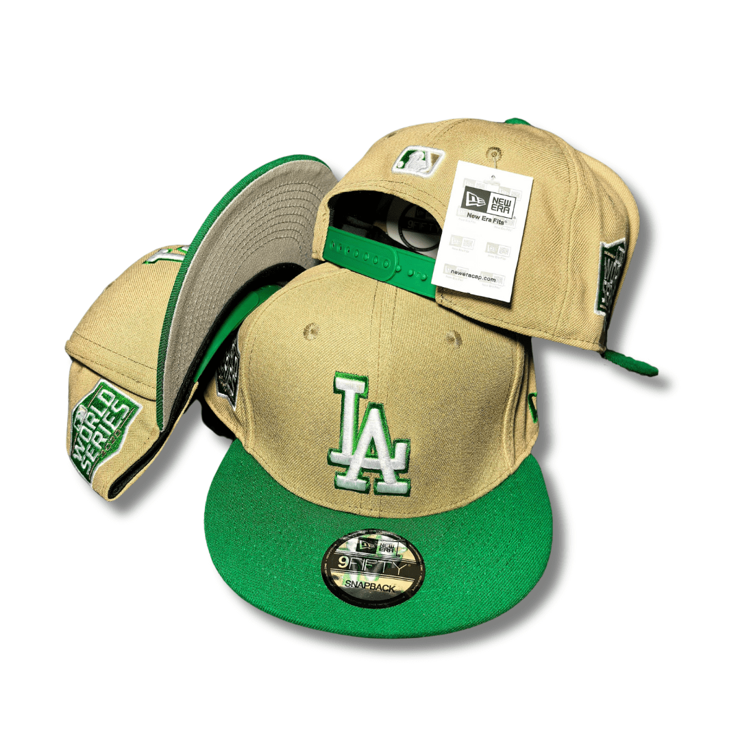 New Era Dodgers Beige 2 Tone South Bend Lucky Vegas 59FIFTY - Snapback Cap — view 1