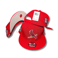 St Louis Cardinals Bird on Bat 2006 World Series Patch New Era Red 9FIFTY – Snapback Cap — view 1