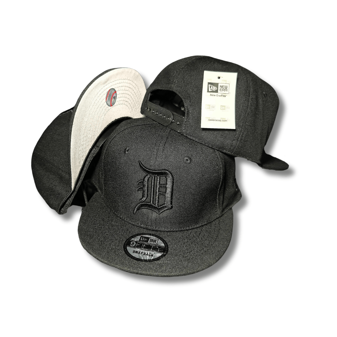 New Era 9FIFTY MLB Detroit Tigers Black -Snapback Cap — view 1