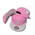 Men's New York Yankees New Era Pink Two-Tone Color Pack 9FIFTY – Snapback Cap — view 1