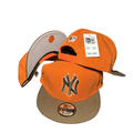 Men's New York Yankees New Era Brown/Charcoal Two-Tone Color Pack 9FIFTY – Snapback Cap — view 1