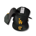 Los Angeles Dodgers New Era 9FIFTY Black with Gold Logo – Snapback Cap — view 1