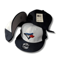 Toronto Blue Jays 9FIFTY White and Navy with Team Logo – Snapback Cap — view 1