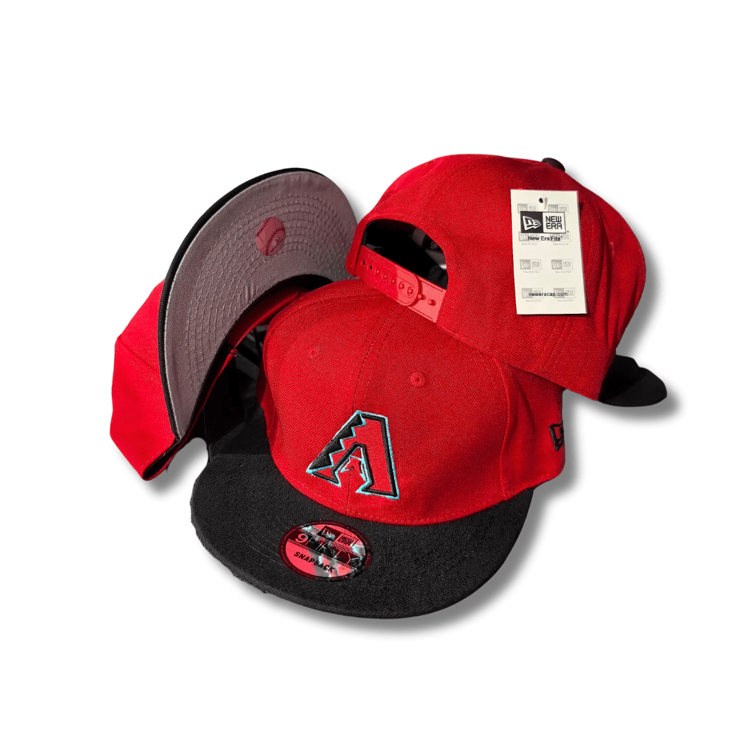 New Era Men's Red Arizona Diamondbacks 59FIFTY - Snapback Cap — view 1