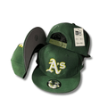 Oakland Athletics New Era 9FIFTY Classic Green and Yellow – Snapback Cap — view 1