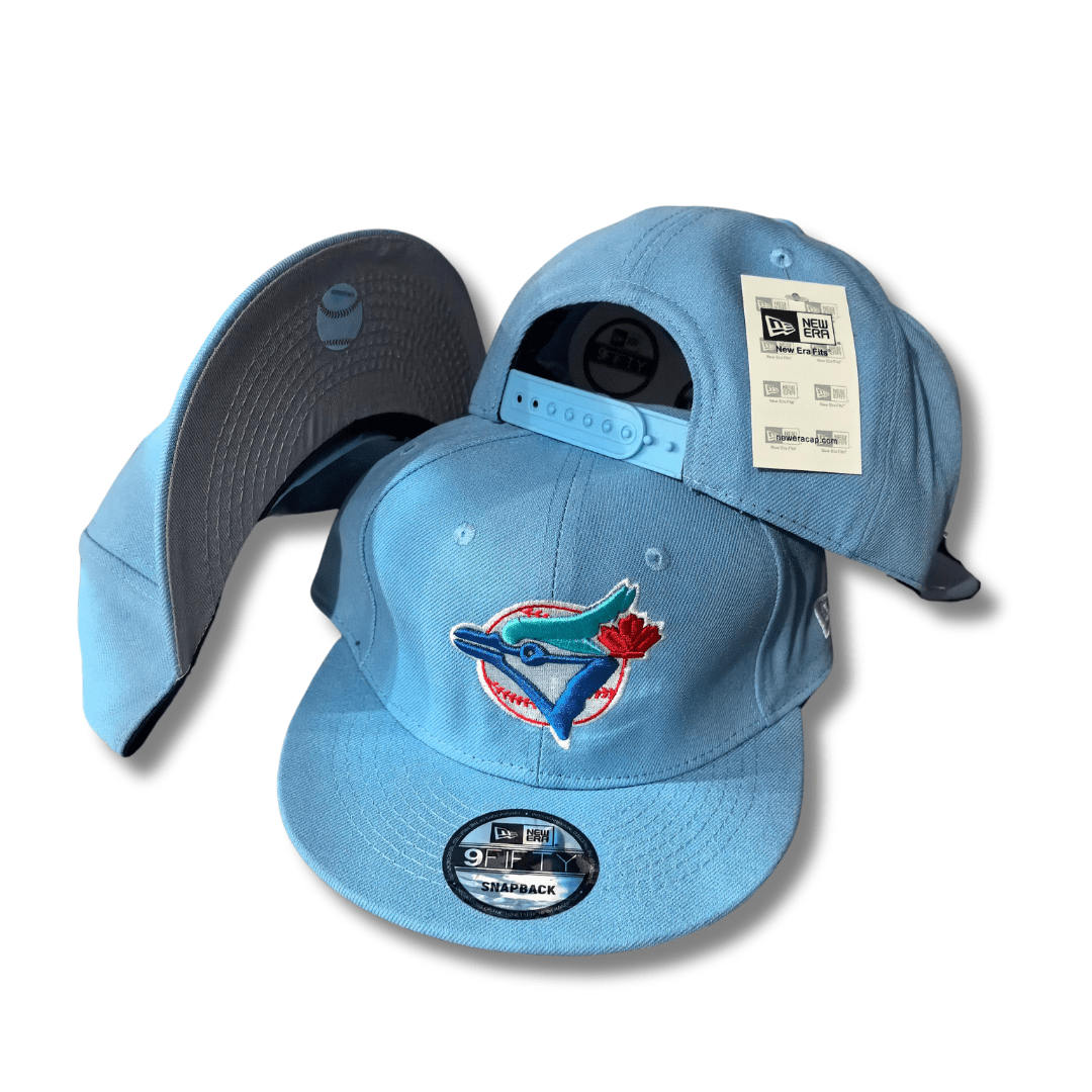 Toronto Blue Jays New Era 9FIFTY Light Blue with Retro Logo – Snapback Cap — view 1