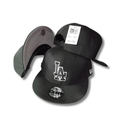 Los Angeles Dodgers New Era 9FIFTY Black with White Logo Outline – Snapback Cap — view 1