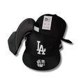 Los Angeles Dodgers New Era 9FIFTY Black and White Classic – Snapback Cap — view 1