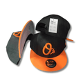 Baltimore Orioles Authentic Collection 59FIFTY Black, Orange - Snapback Cap — view 1