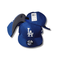 Los Angeles Dodgers Royal Blue with White Embroidered Logo - Snapback Cap — view 1