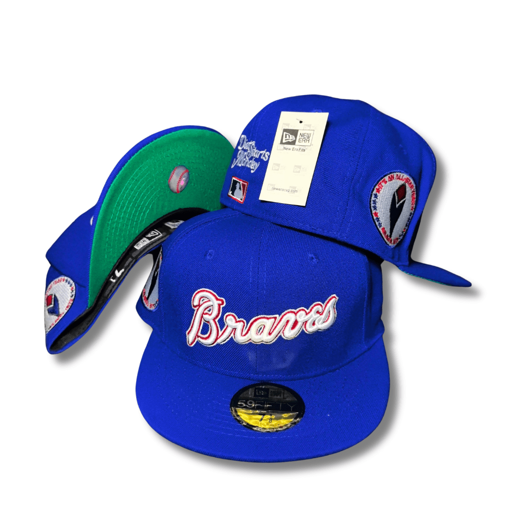 Atlanta Braves Royal Blue New Era 59FIFTY Diet Starts Monday - Fitted Cap — view 1