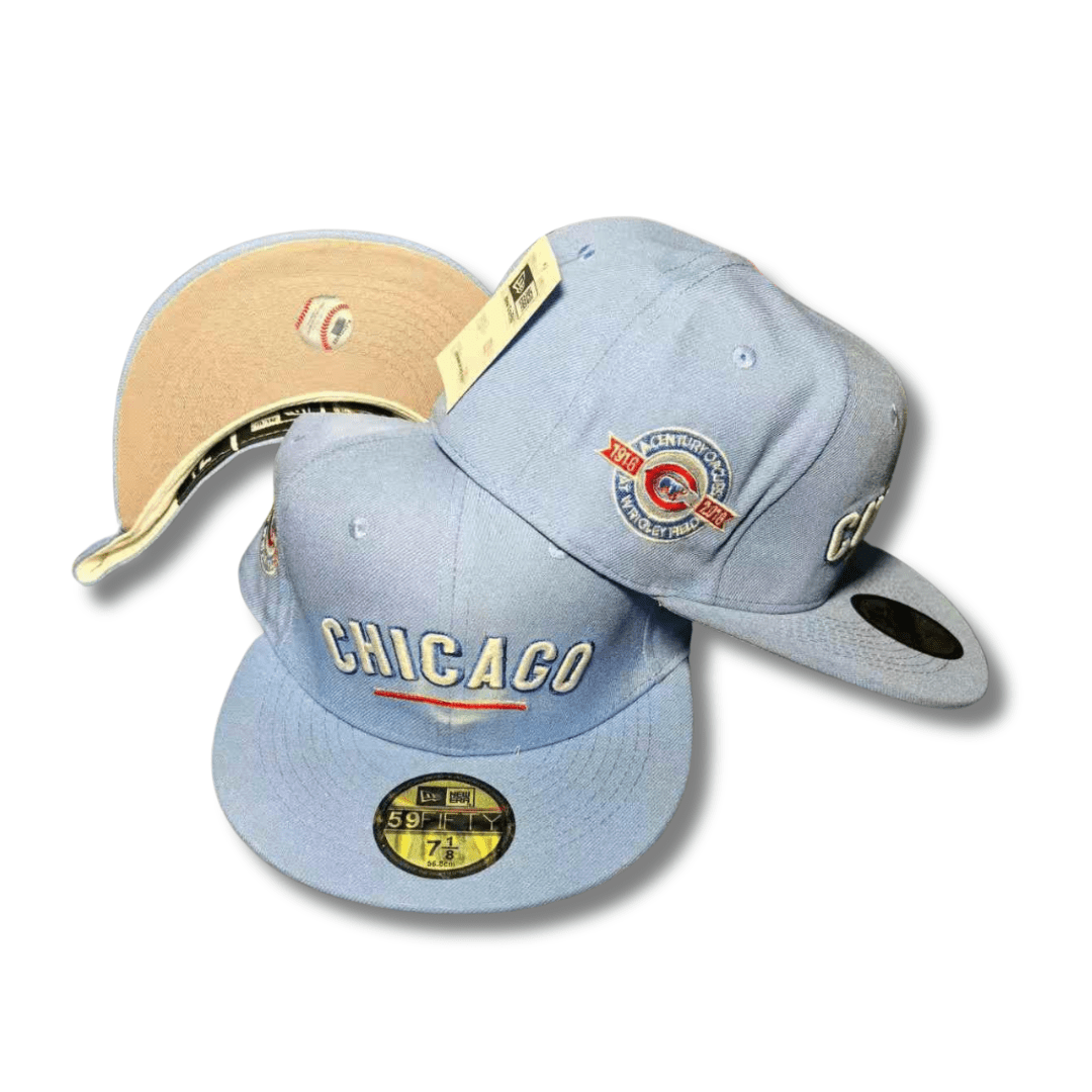 Chicago Cubs City Flag 59FIFTY Fitted Cap — view 1