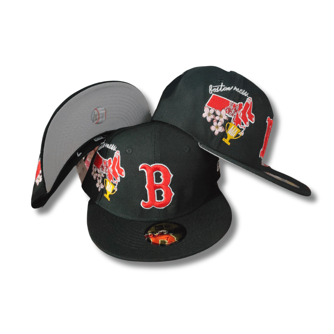 New Era Boston Red Sox City Cluster 59FIFTY - Snapback Cap — view 1