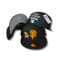 San Francisco Giants 59FIFTY with World Series Champions Embroidery Black – Fitted Cap — view 1