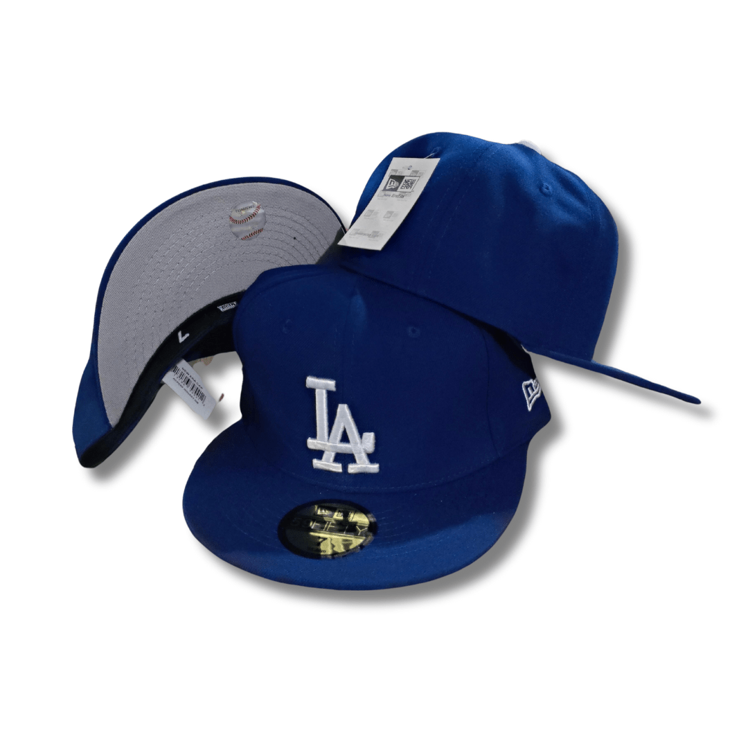 Los Angeles Dodgers 59FIFTY with Classic Logo Royal Blue - Fitted Cap — view 1