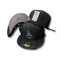 Los Angeles New Era Dodgers Dark Gray Black Basic 59FIFTY - Fitted Cap — view 1