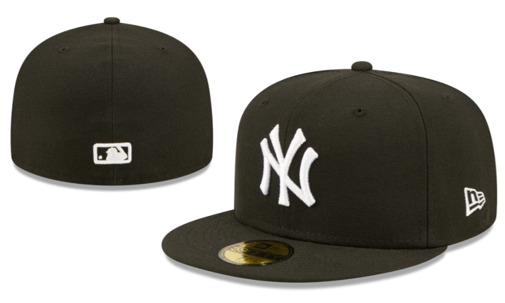 New York Yankees Olive Green Fitted Cap with White Logo — view 1