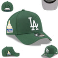 Los Angeles Dodgers Green New Era Adjustable Hat with First World Series Patch — view 1