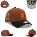 San Francisco Giants 50th Anniversary Brown and Black Adjustable Cap — view 1