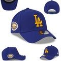 LA Dodgers Blue and Yellow 50th Anniversary Hat – Snapback Cap — view 1