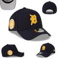 Detroit Tigers 39THIRTY Stretch Fit Cap with Embroidered Logo – Navy Blue — view 1