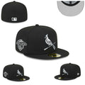 St. Louis Cardinals 2011 World Series Champions Hat with Gray Undervisor – Black — view 1