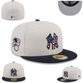 New York Yankees Patriotic Fitted Cap — view 1