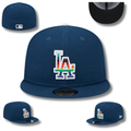 Los Angeles Dodgers Pride Logo Fitted Cap — view 1
