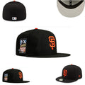 San Francisco Giants 2007 All-Star Game Black Fitted Cap — view 1