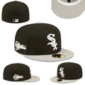 Chicago White Sox 2005 World Series 59FIFTY Fitted Hat – Black and Gray — view 1