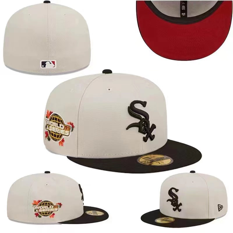 Los Angeles Dodgers Love & Hustle 1959 World Series 59FIFTY Fitted Hat – Red with Heart Detail — view 1