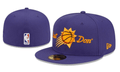 Phoenix Suns Just Don NBA Snapback Cap with Embroidered Logo – Purple — view 1