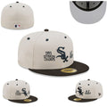 Chicago White Sox 1993 Division Champs Fitted Hat with Black Brim — view 1
