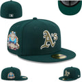 Oakland Athletics 40th Anniversary Green Fitted Hat — view 1
