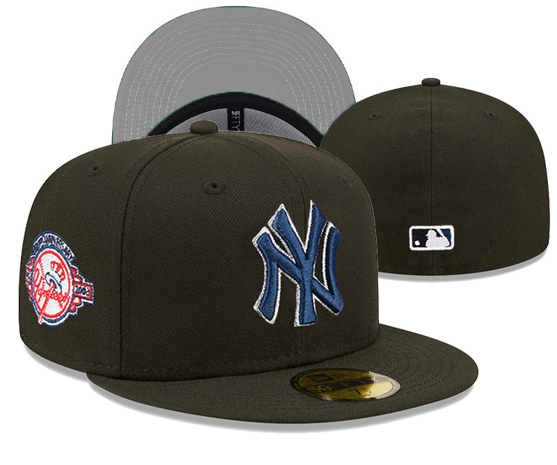 New York Yankees 2003 World Series Snapback Hat – Olive Green — view 1