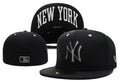 New York Yankees 59FIFTY Fitted Hat with Underbill “New York” Detail – Black — view 1