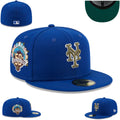 New York Mets 50th Anniversary Royal Blue 59FIFTY Fitted Hat — view 1