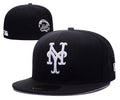 New York Mets Black and White 59FIFTY Fitted Cap – Classic Contrast — view 1