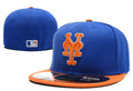 New York Mets Blue and Orange 59FIFTY Fitted Cap – Vibrant Game Day Style — view 1