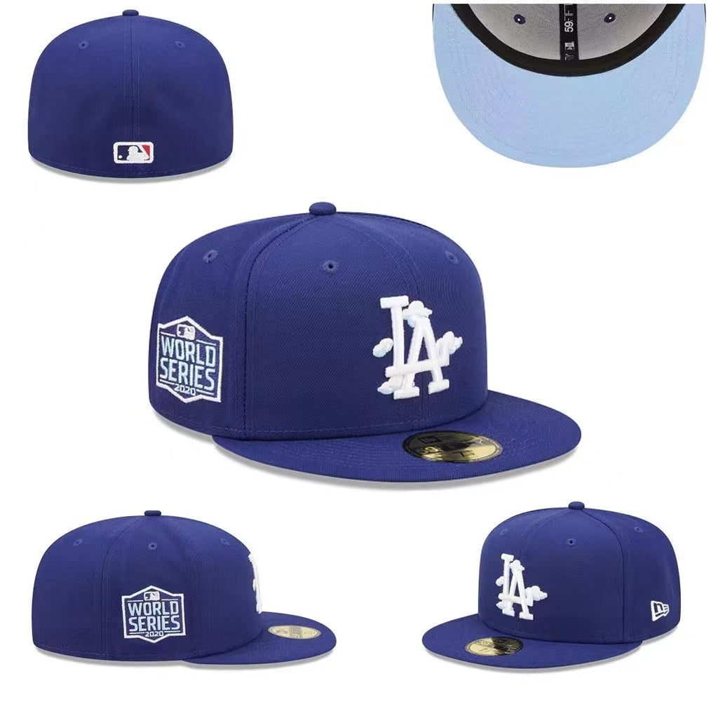 Los Angeles Dodgers 2020 World Series Fitted Cap — view 1