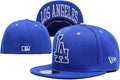 Los Angeles Angels Red Fitted Hat with Bold Team Logo and Side Patch — view 1