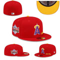 Los Angeles Angels Red 1989 All-Star Game Fitted Hat — view 1