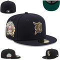Detroit Tigers 25th Anniversary World Champions Navy Fitted Cap — view 1
