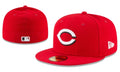 Cincinnati Reds Official Team Red Baseball Hat – Iconic Fitted Cap for Fans — view 1