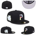 Pirates Retro World Series Fitted Cap with Multicolor Logo Design — view 1