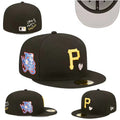 Pittsburgh Pirates Love & Hustle World Series Fitted Cap — view 1