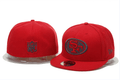 NFL San Francisco 49ers Red Snapback Hat with Embroidered Logo — view 1