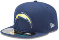 Los Angeles Chargers NFL Fitted Hat with Lightning Bolt Logo – Classic Navy — view 1