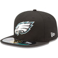 Philadelphia Eagles NFL Fitted Hat with Eagle Logo – Sleek Black — view 1