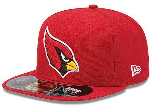 Arizona Cardinals Snapback Hat with Embroidered Team Logo – Red — view 1